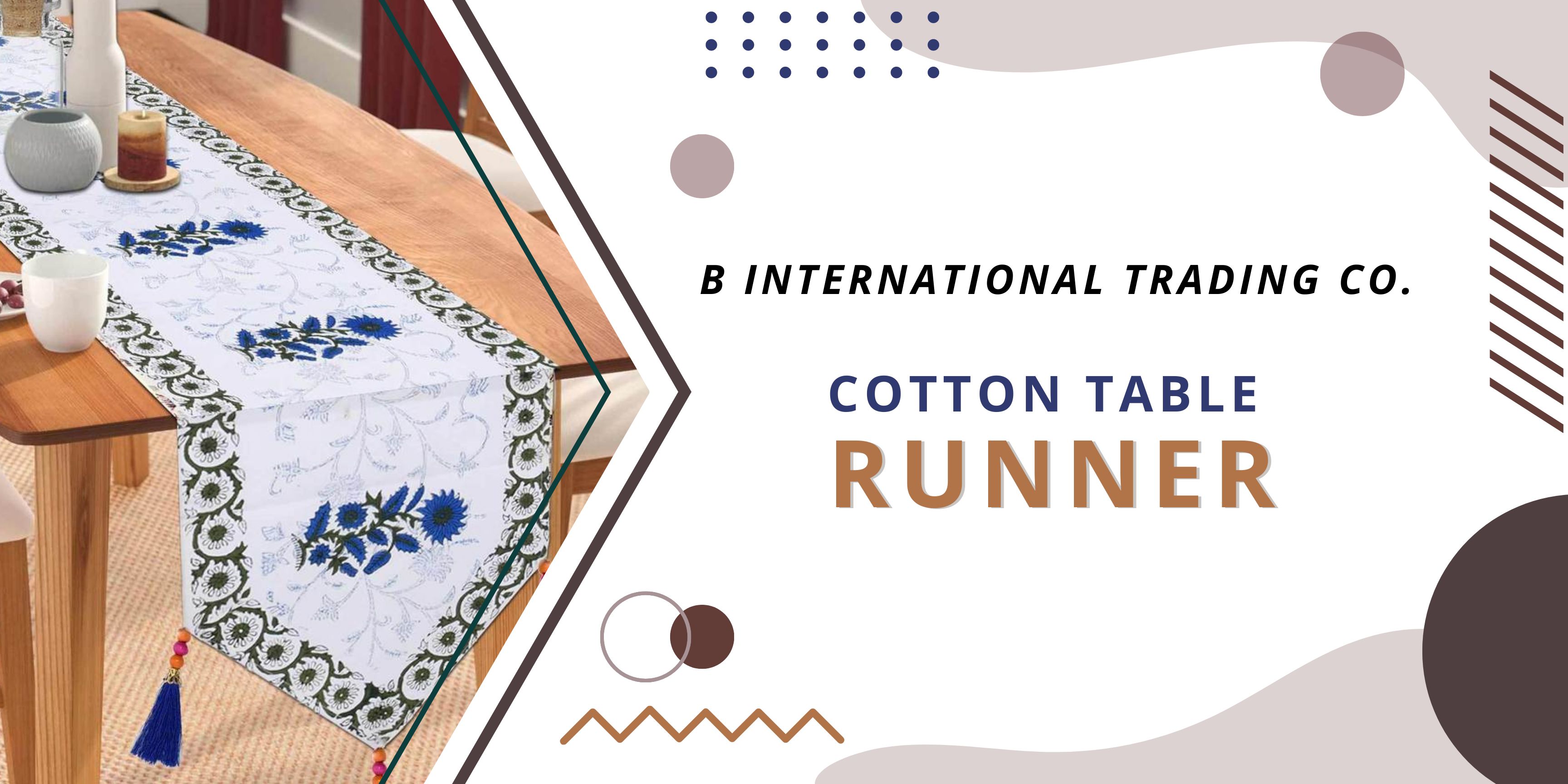 Cotton Table Runner