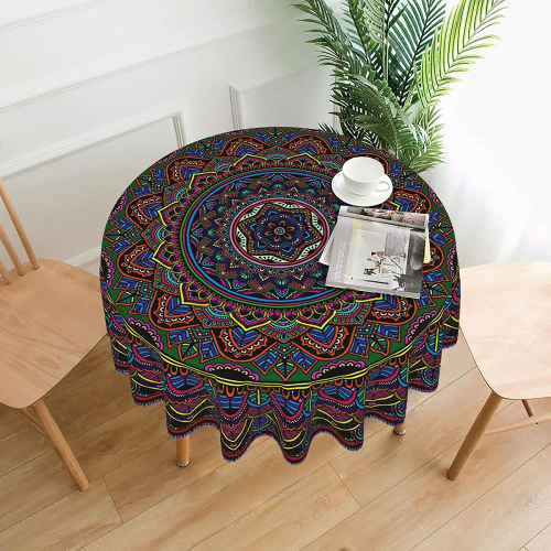 Cotton Round Table Cover